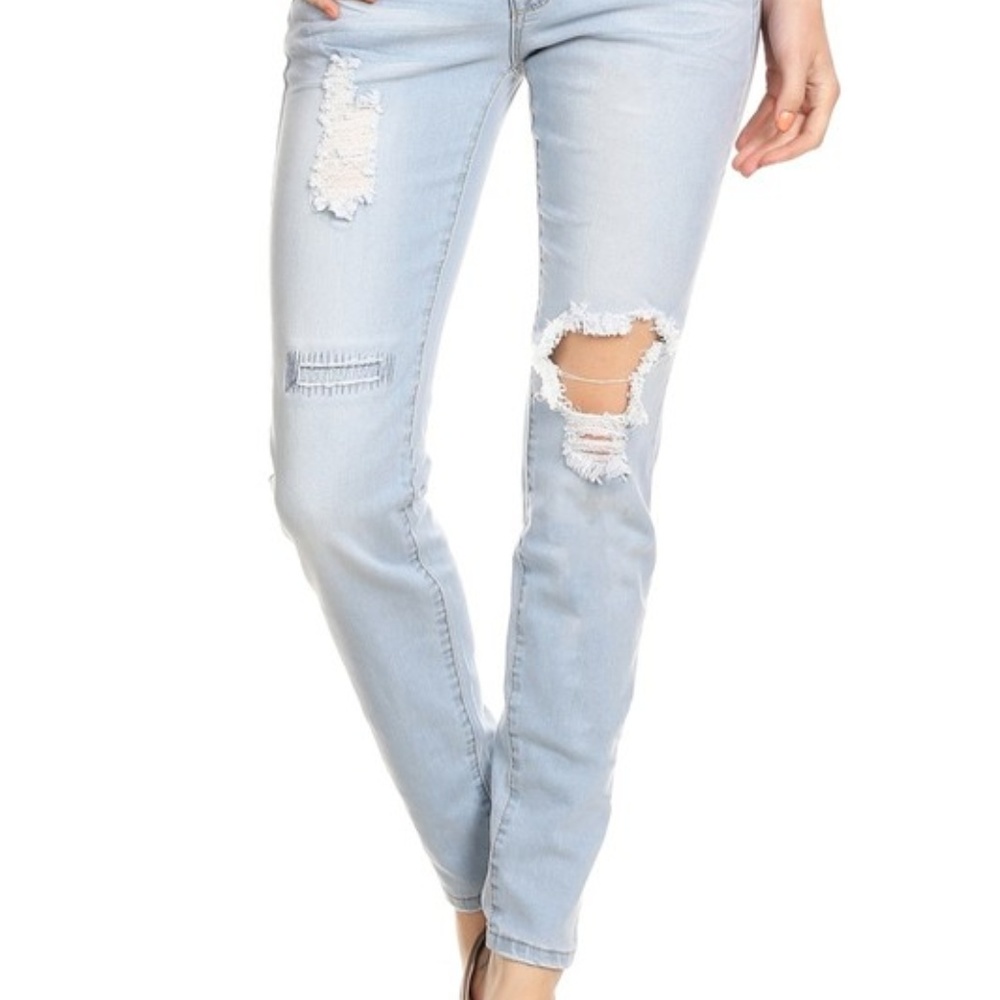 Ice Denim Skinny Jeans